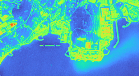 Full-area retrained LST · 2023.10.16 · 20–40°C